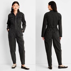 Universal Thread Denim Utility Jumpsuit Coveralls